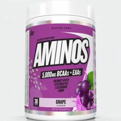 Muscle Nation AMINOS BCAAs EAAs - Grape - 30 Serves