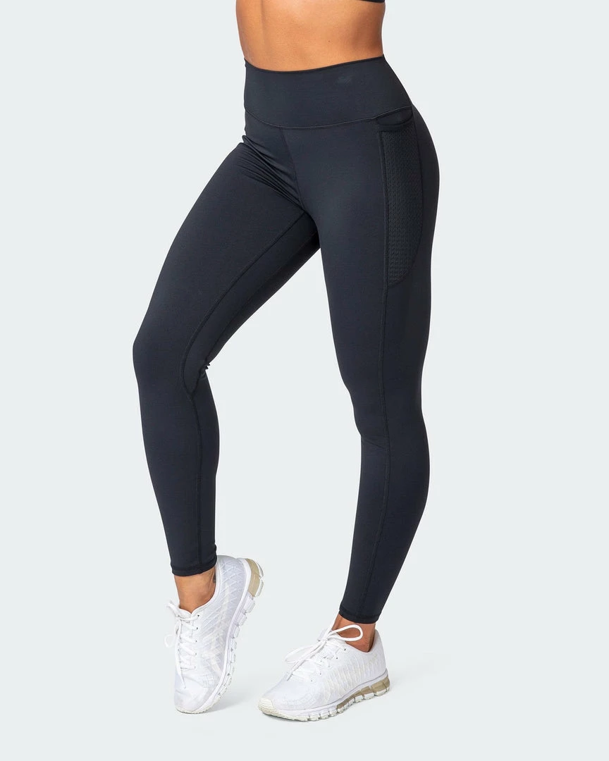Muscle Nation AMRAP Ankle Length Leggings - Black 3 Muscle Nation AMRAP Ankle Length Leggings - Black