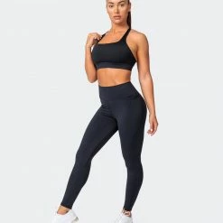 Muscle Nation AMRAP Ankle Length Leggings - Black 14 Muscle Nation AMRAP Ankle Length Leggings - Black