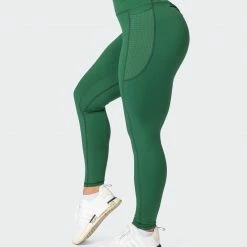 Muscle Nation AMRAP Ankle Length Leggings - Fir Green Womens
