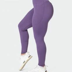 Muscle Nation Womens AMRAP Ankle Length Leggings - Velvet Purple