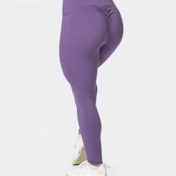 Muscle Nation Womens AMRAP Ankle Length Leggings - Velvet Purple