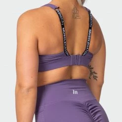 Muscle Nation AMRAP Bra - Velvet Purple