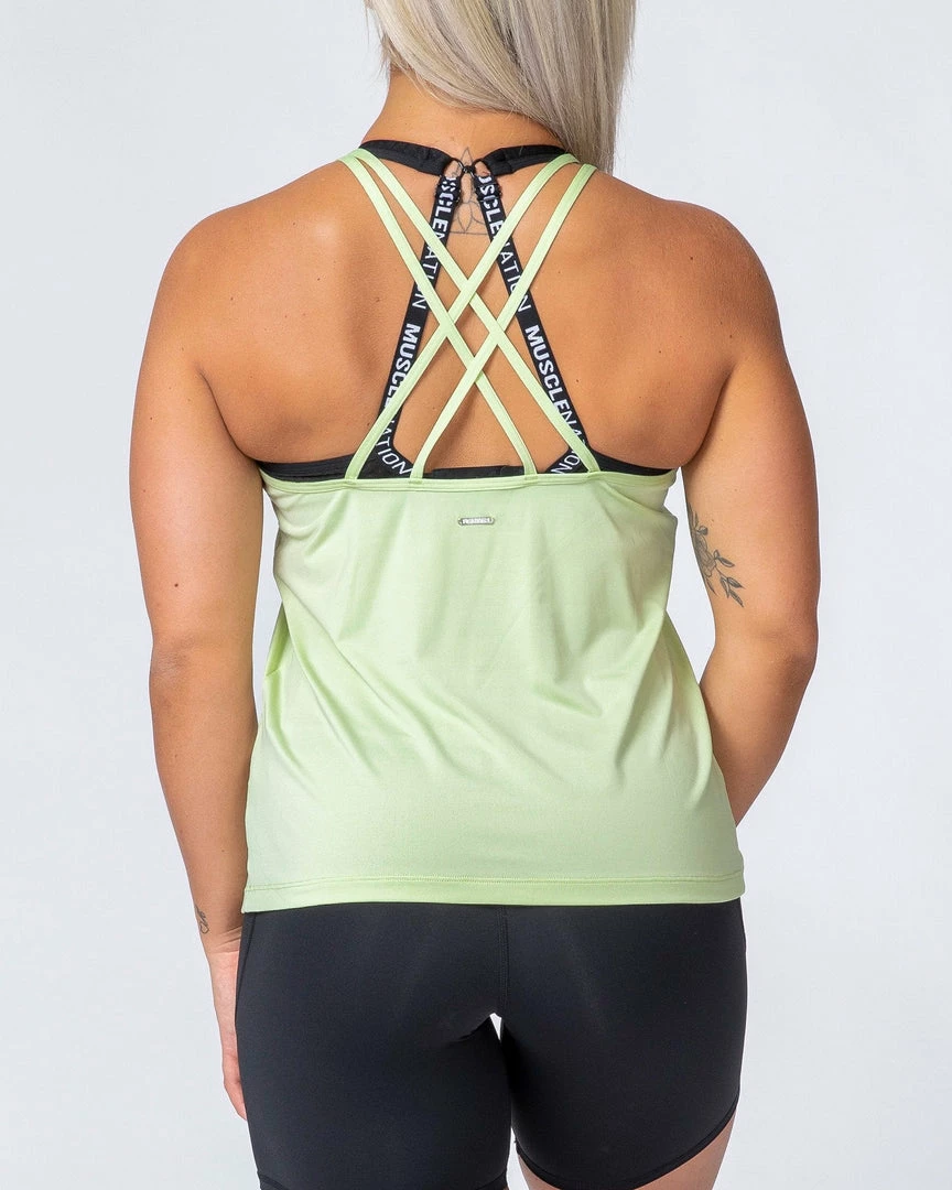 Muscle Nation AMRAP Tank - Minty 8 Muscle Nation AMRAP Tank - Minty