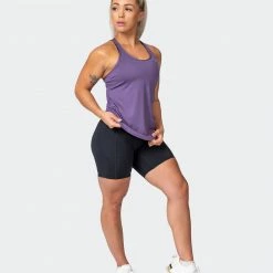 Muscle Nation AMRAP Tank - Velvet Purple