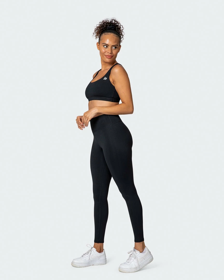 Muscle Nation Signature Scrunch Ankle Length Leggings - Black 30% EOFY SALE 9 Muscle Nation Signature Scrunch Ankle Length Leggings - Black 30% EOFY SALE