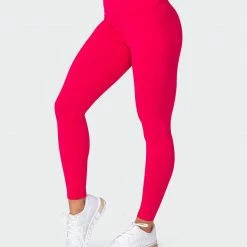 Muscle Nation Signature Scrunch Ankle Length Leggings - Hot Pink Scrunch Bum