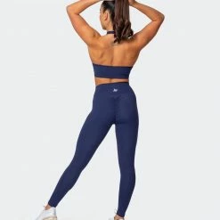 Muscle Nation Signature Scrunch Ankle Length Leggings - Midnight