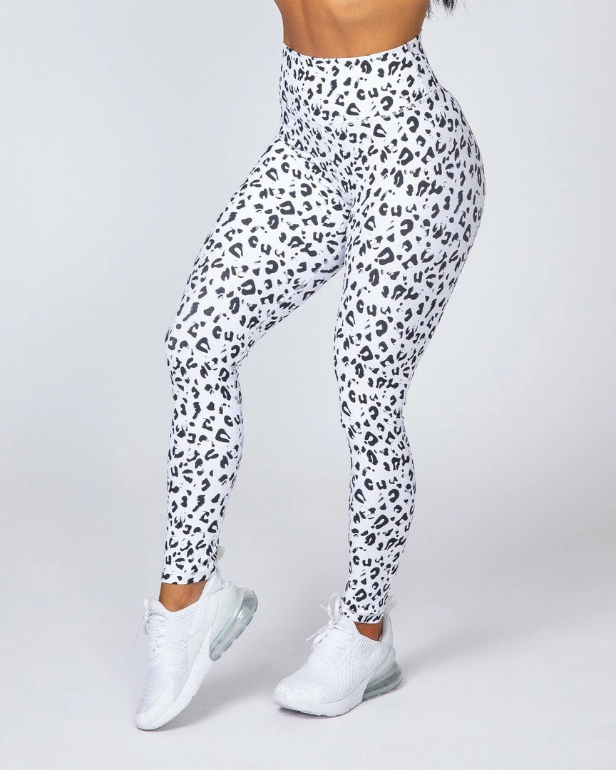 Muscle Nation 30% EOFY SALE Signature Scrunch Ankle Length Leggings - Snow Leopard 8 Muscle Nation 30% EOFY SALE Signature Scrunch Ankle Length Leggings - Snow Leopard