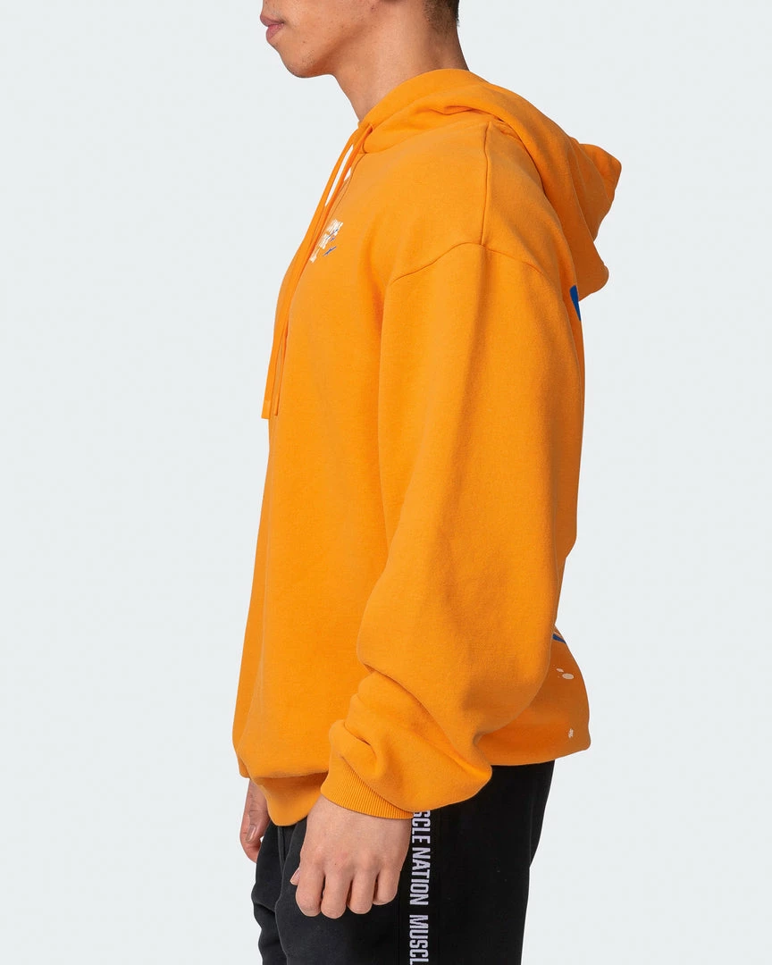 Muscle Nation Welcome To The Club Mens MN Squad Oversized Vintage Hoodie - Washed Fireball 6 Muscle Nation Welcome To The Club Mens MN Squad Oversized Vintage Hoodie - Washed Fireball
