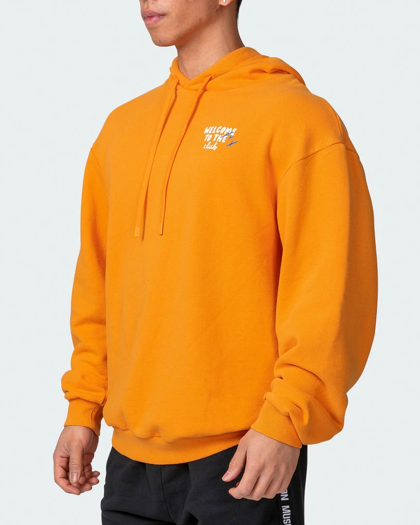 Muscle Nation Welcome To The Club Mens MN Squad Oversized Vintage Hoodie - Washed Fireball 5 Muscle Nation Welcome To The Club Mens MN Squad Oversized Vintage Hoodie - Washed Fireball