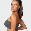 Muscle Nation Bandeau - Charcoal Featured