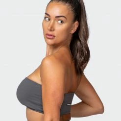 Muscle Nation Bandeau - Charcoal Featured