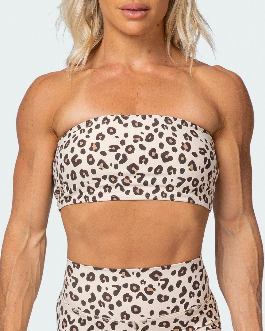 Muscle Nation Bandeau - Cheetah Print Featured 4 Muscle Nation Bandeau - Cheetah Print Featured