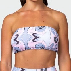Muscle Nation Bandeau - Marble Print
