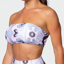 Muscle Nation Bandeau - Marble Print