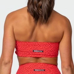 Muscle Nation Bandeau - Mini Cheetah Print