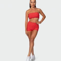 Muscle Nation Bandeau - Mini Cheetah Print