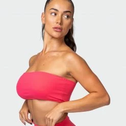 Muscle Nation Featured Bandeau - Paradise Pink