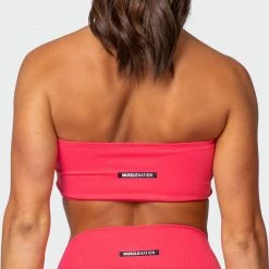 Muscle Nation Featured Bandeau - Paradise Pink