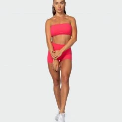 Muscle Nation Featured Bandeau - Paradise Pink