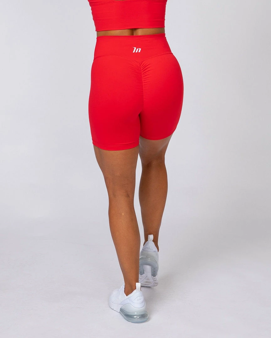 Muscle Nation Signature Scrunch Bike Shorts - Flame Scrunch Bum 5 Muscle Nation Signature Scrunch Bike Shorts - Flame Scrunch Bum