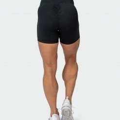 Muscle Nation 30% EOFY SALE Signature Scrunch Bike Shorts - Black