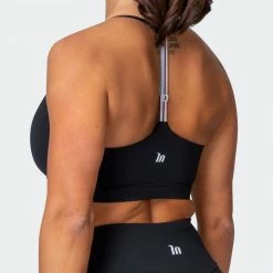 Muscle Nation Womens Free Throw Bralette - Black 12 Muscle Nation Womens Free Throw Bralette - Black