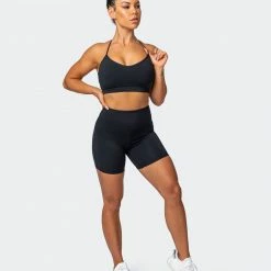 Muscle Nation Womens Free Throw Bralette - Black 13 Muscle Nation Womens Free Throw Bralette - Black