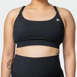 Muscle Nation Womens MN Classic Maternity Bra - Black
