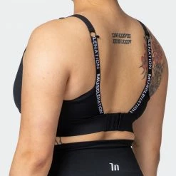 Muscle Nation Womens MN Classic Maternity Bra - Black