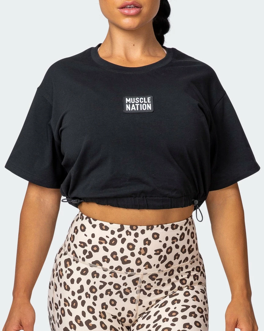 Muscle Nation Point Guard Tee - Black 4 Muscle Nation Point Guard Tee - Black