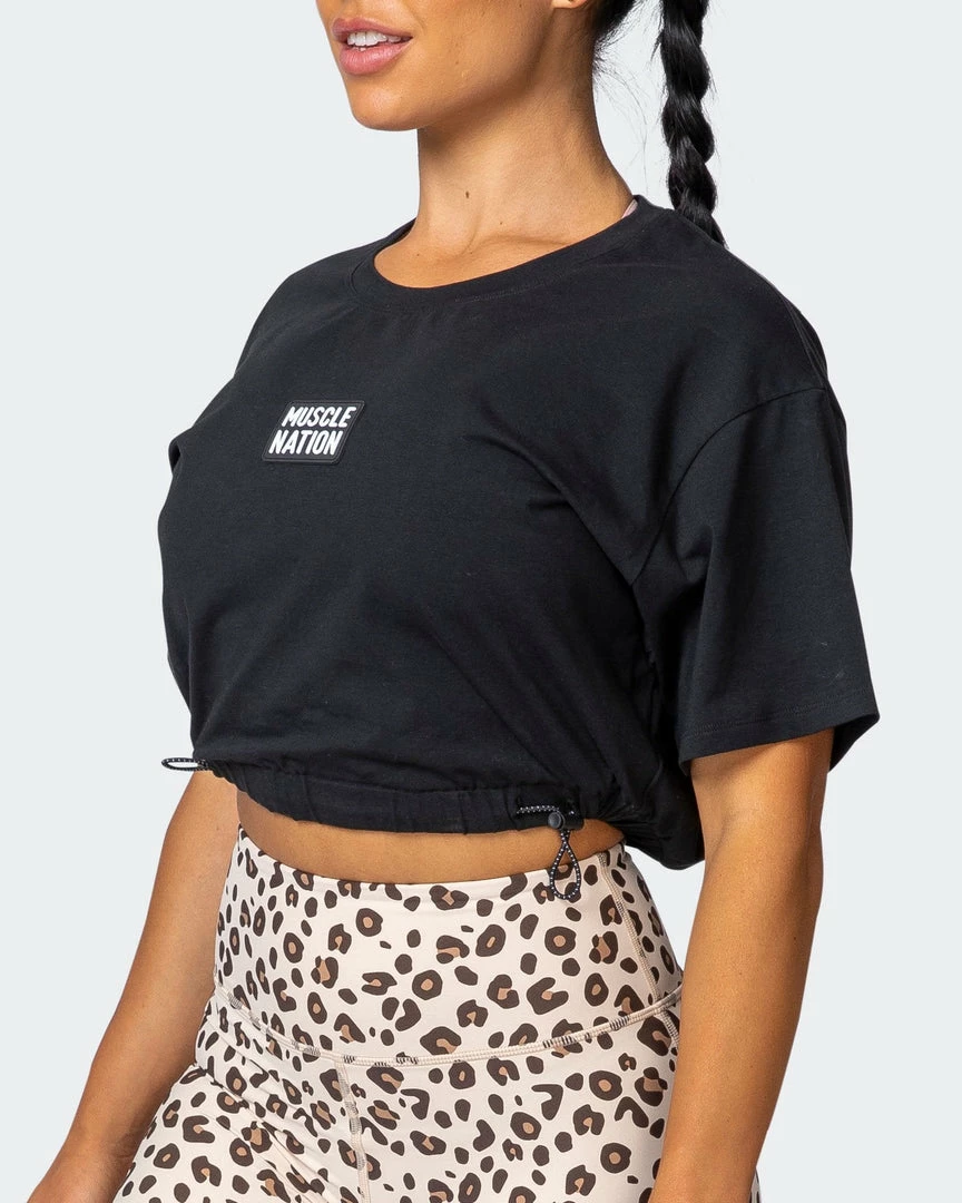 Muscle Nation Point Guard Tee - Black 5 Muscle Nation Point Guard Tee - Black