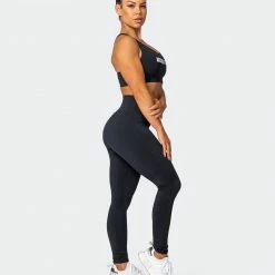 Muscle Nation Strike Bra - Black Womens 21 Muscle Nation Strike Bra - Black Womens