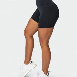 Muscle Nation Non Scrunch Superior Squat Bike Shorts - Black