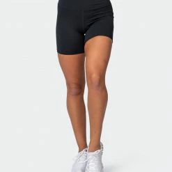 Muscle Nation Non Scrunch Superior Squat Bike Shorts - Black