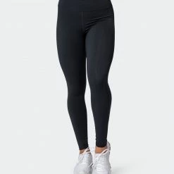 Muscle Nation Non Scrunch Superior Squat Full Length Leggings - Black