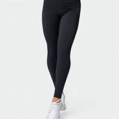 Muscle Nation Non Scrunch Superior Squat Full Length Leggings - Black