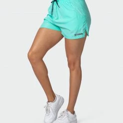 Muscle Nation Bolt Training Shorts - Sea Glass