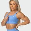 Muscle Nation Featured Bounce Defence Bra - Arctic Blue