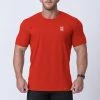 Muscle Nation Box Logo Casual Tee - Red / White Mens 2 Muscle Nation Box Logo Casual Tee - Red / White Mens