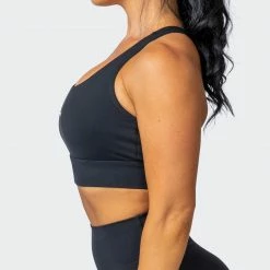 Muscle Nation Brace Yourself Bra - Black