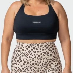 Muscle Nation Brace Yourself Bra - Black