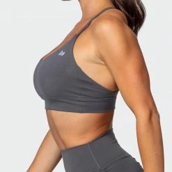 Muscle Nation Featured Braided Bralette - Charcoal 14 Muscle Nation Featured Braided Bralette - Charcoal