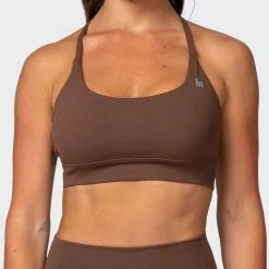 Muscle Nation Braided Bralette - Chestnut Featured