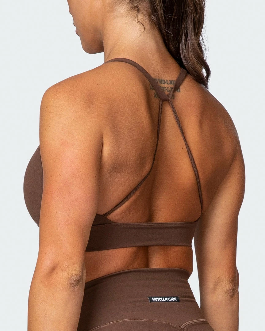 Muscle Nation Braided Bralette - Chestnut Featured 6 Muscle Nation Braided Bralette - Chestnut Featured