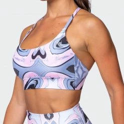 Muscle Nation Featured Braided Bralette - Marble Print 13 Muscle Nation Featured Braided Bralette - Marble Print