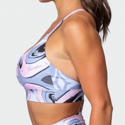 Muscle Nation Featured Braided Bralette - Marble Print 14 Muscle Nation Featured Braided Bralette - Marble Print