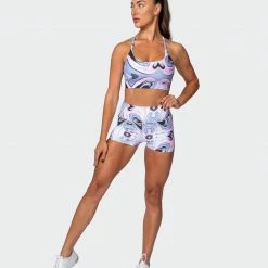 Muscle Nation Featured Braided Bralette - Marble Print 15 Muscle Nation Featured Braided Bralette - Marble Print