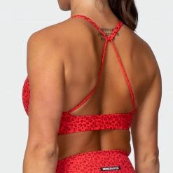 Muscle Nation Featured Braided Bralette - Mini Cheetah Print 11 Muscle Nation Featured Braided Bralette - Mini Cheetah Print